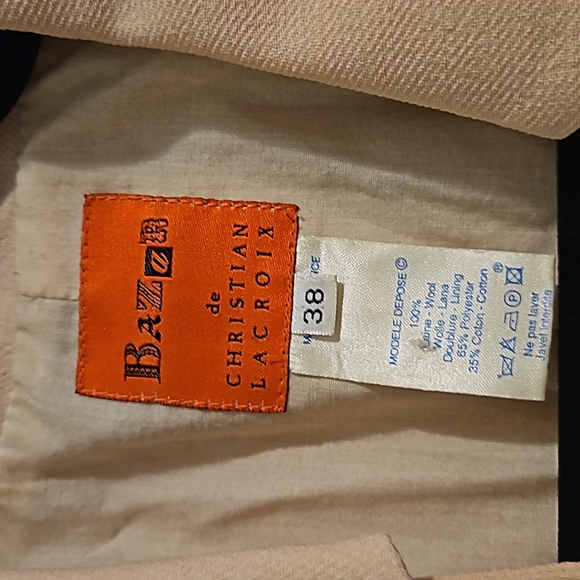 Vintage Bazar by Christian Lacroix suit - Picture 2 of 10